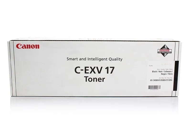 Картридж Canon  C-EXV17 Toner Bk, 0262B002